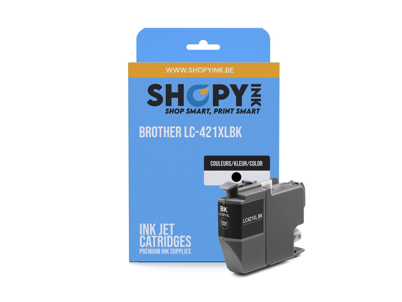 Cartouches compatible Brother LC-421XLBK Black High Capacity