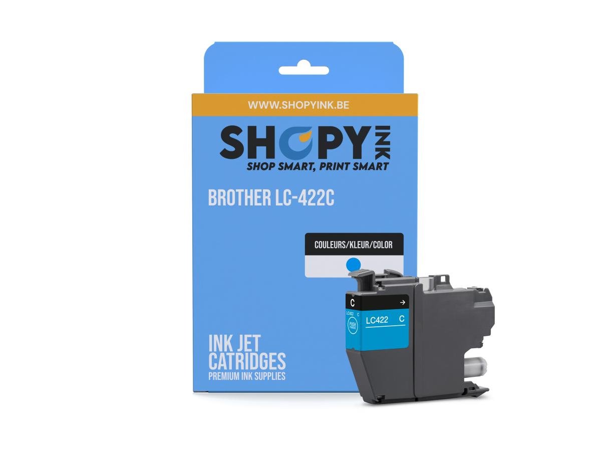 Cartouches compatible Brother LC-422C Cyan
