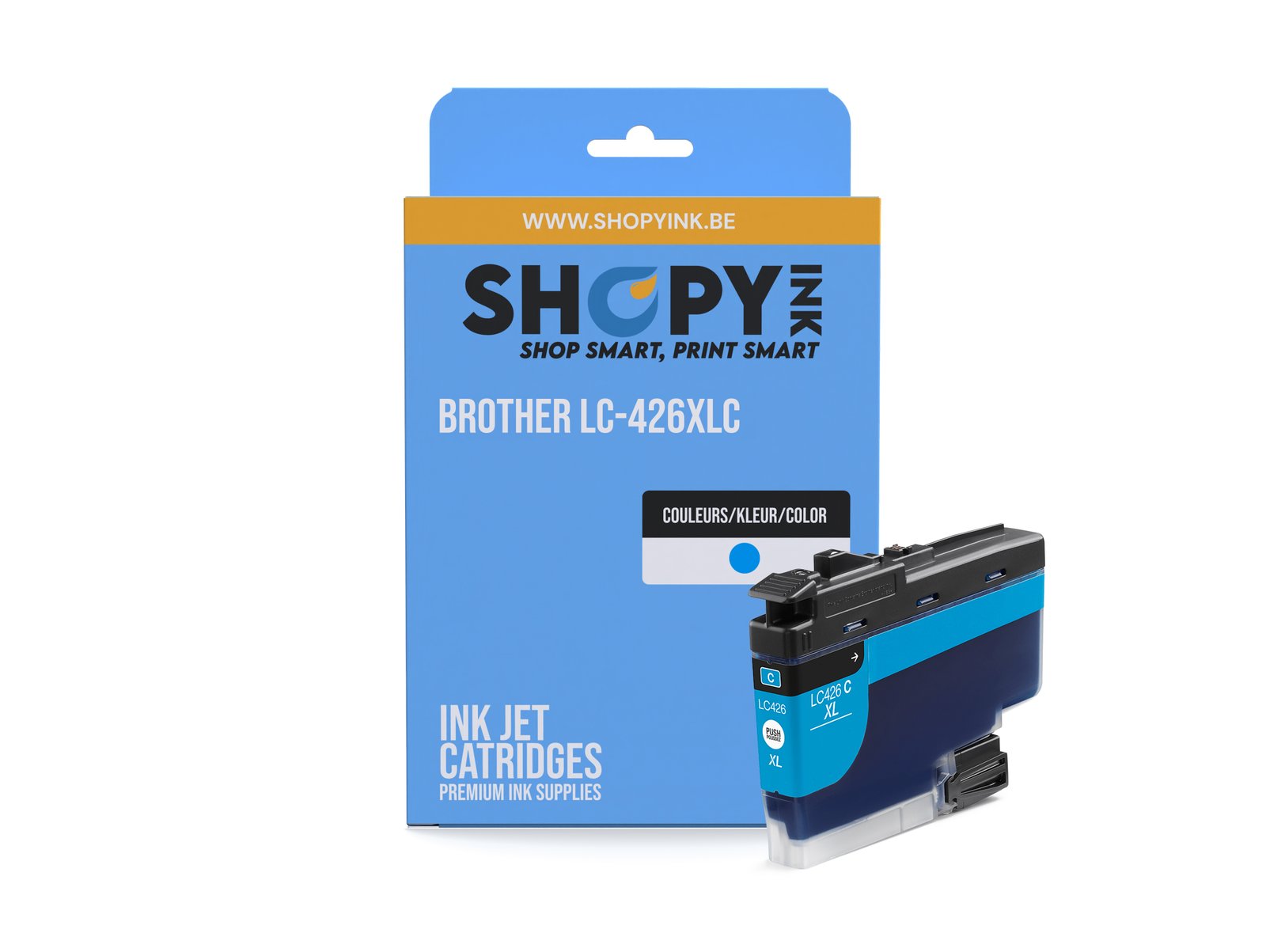 Cartouches compatible Brother LC-426XLC Cyan High Capacity