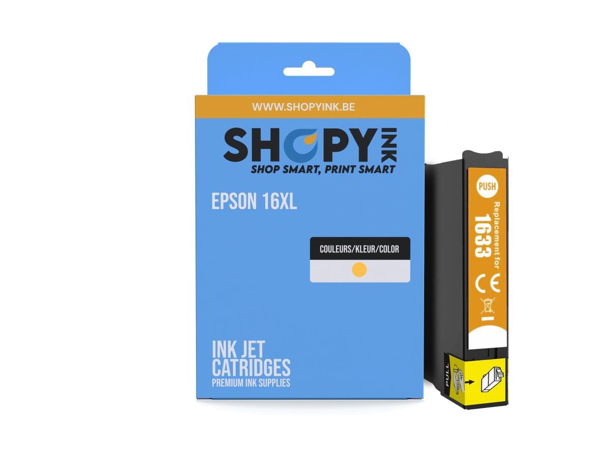 Cartouches compatible Epson 16XL (C13T16344012) Yellow High Capacity