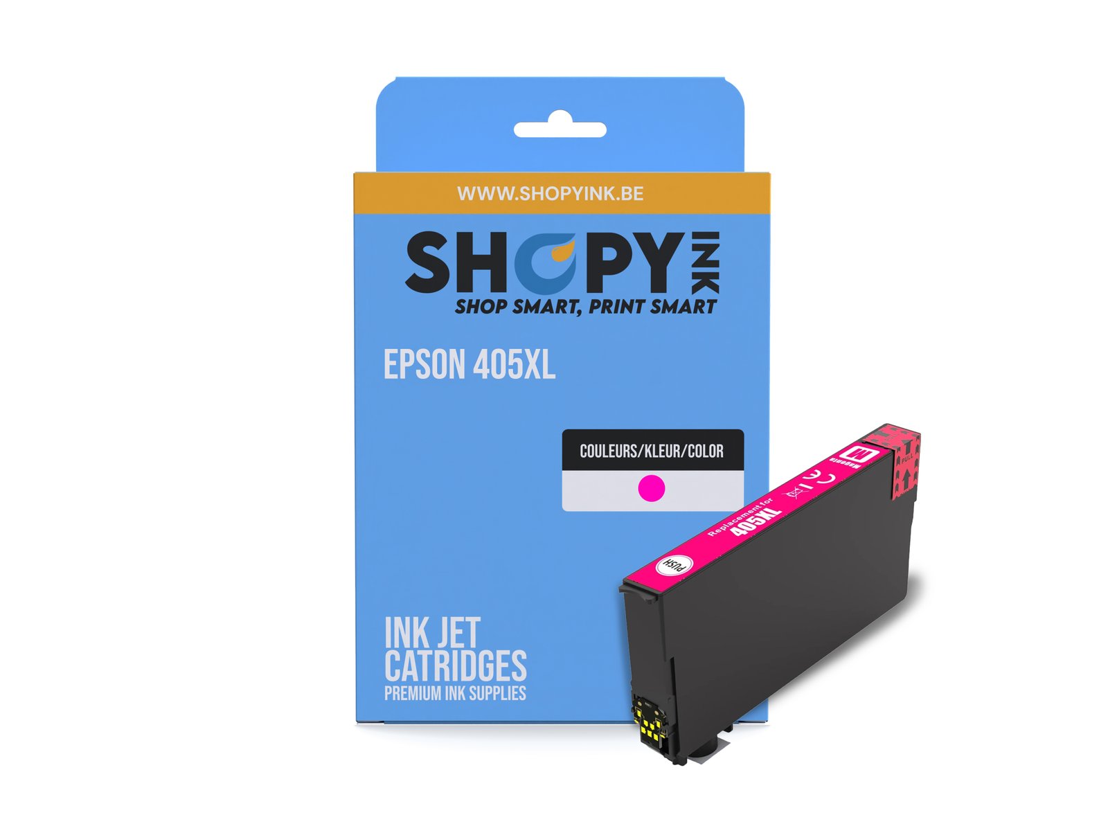 Cartouches compatible Epson 405XL (C13T05H34010) Magenta High Capacity