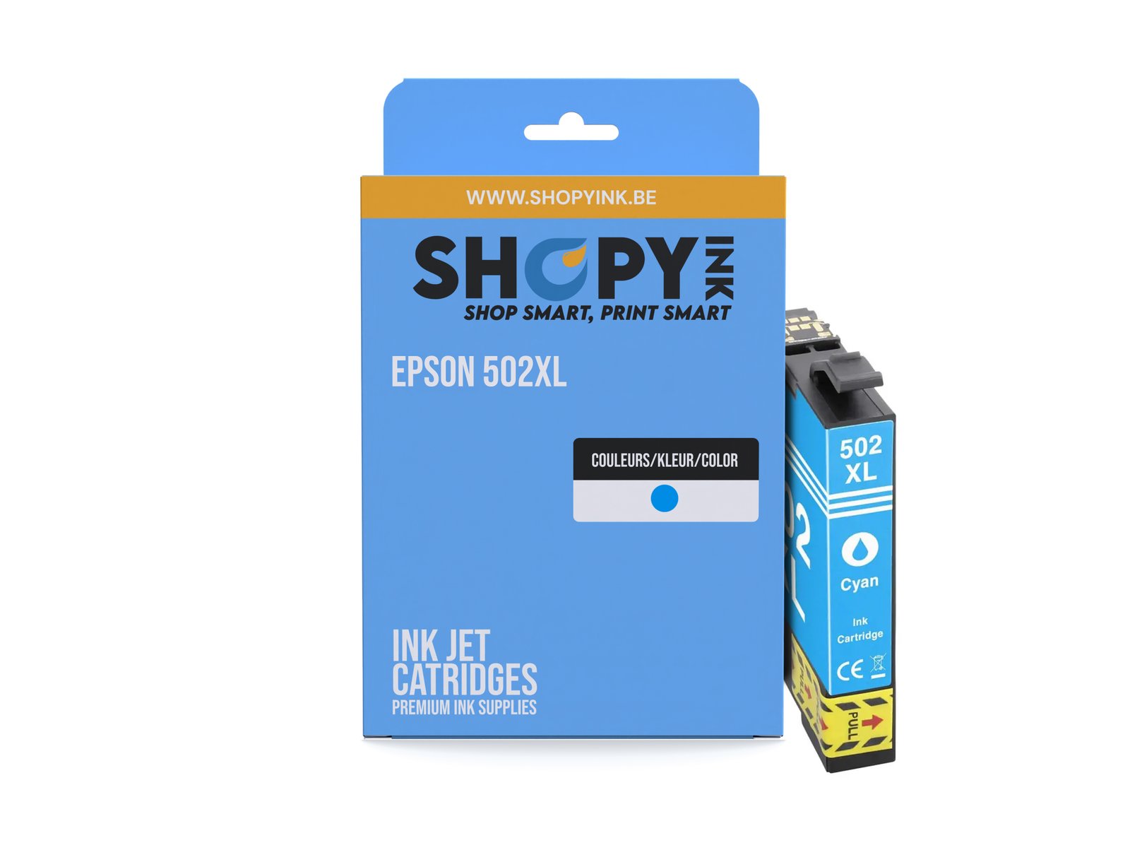 Cartouches compatible Epson 502XL (C13T02W24010) Cyan High Capacity