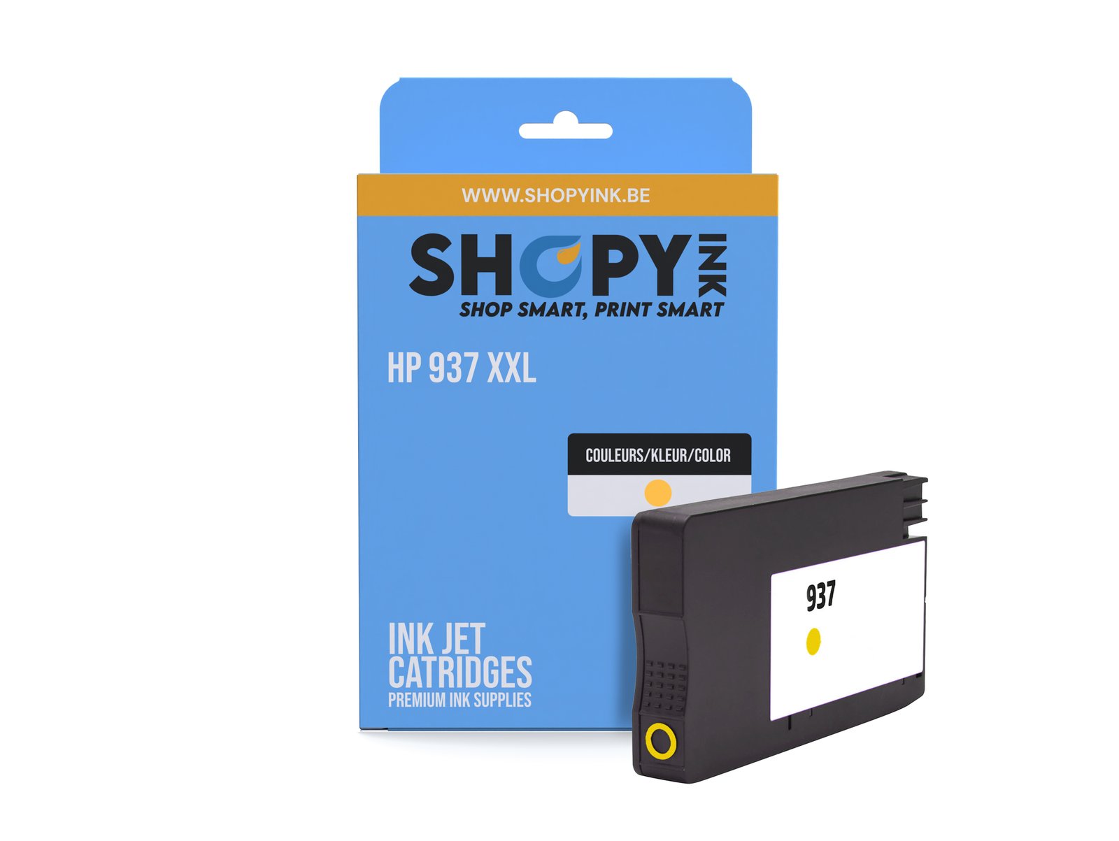 Cartouches compatible HP 937 (4S6W4NE) Yellow Extra High Capacity