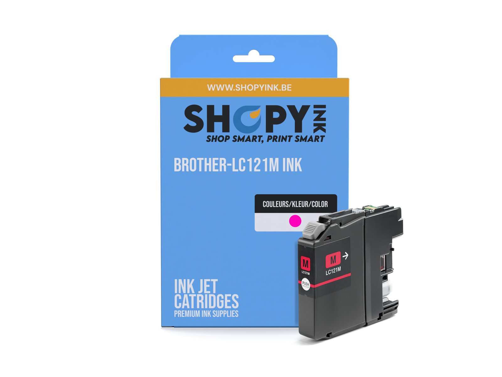 Cartouches compatible Brother-LC121M ink magenta - LC121M