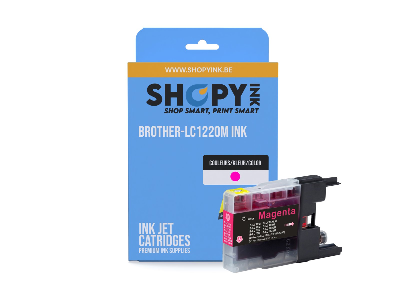 Cartouches compatible Brother-LC1220M ink magenta -LC1220M