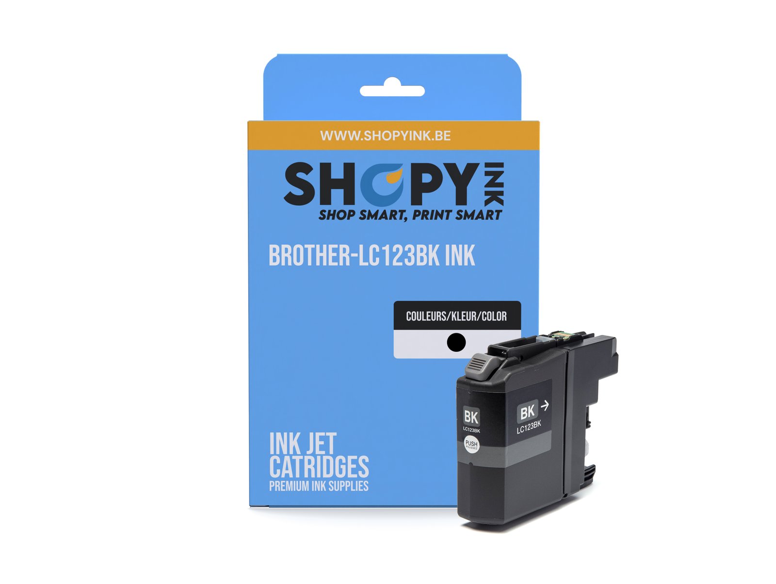 Cartouches compatible Brother-LC123BK ink black -LC123BK