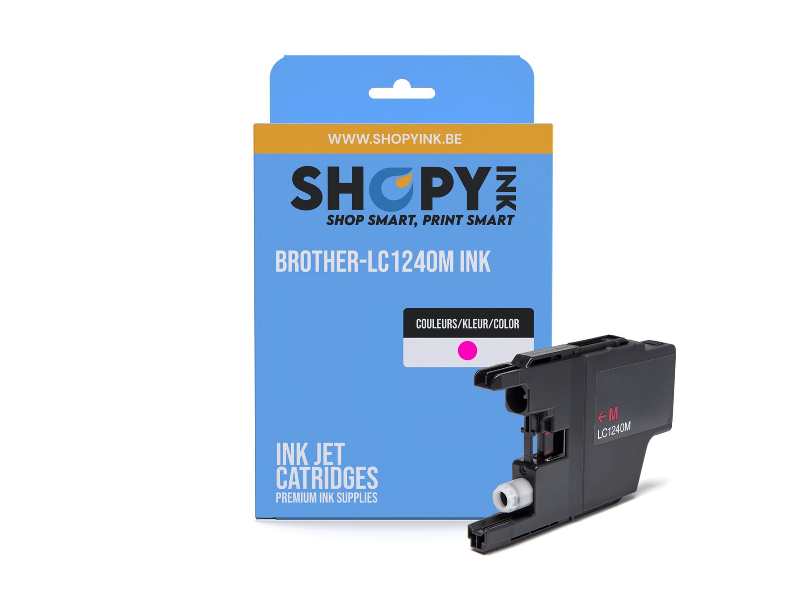 Cartouches compatible Brother-LC1240M ink magenta -LC1240M