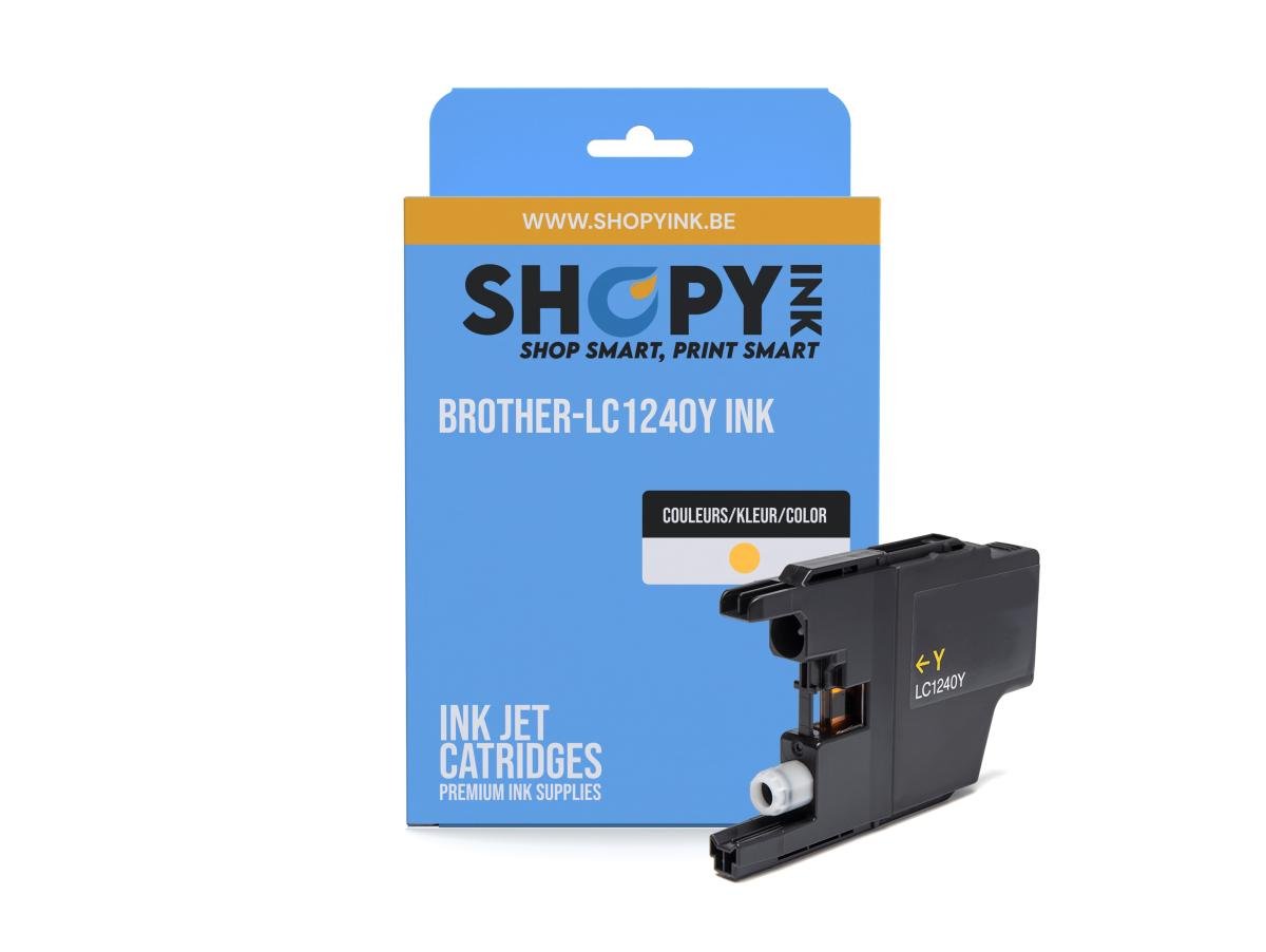 Cartouches compatible Brother-LC1240Y ink yellow -LC1240Y