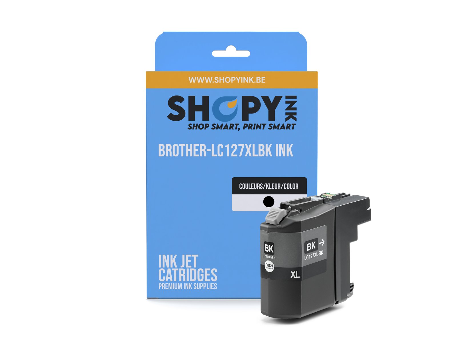 Cartouches compatible Brother-LC127XLBK ink black -LC127XLBK