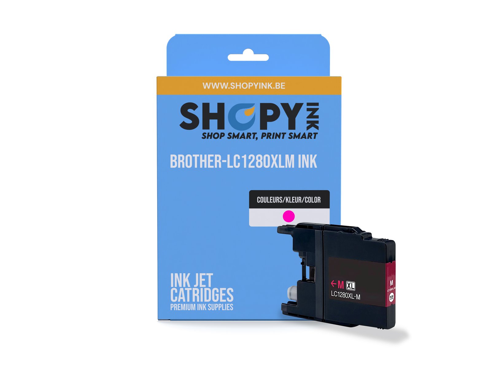 Cartouches compatible Brother-LC1280XLM ink magenta -LC1280XLM
