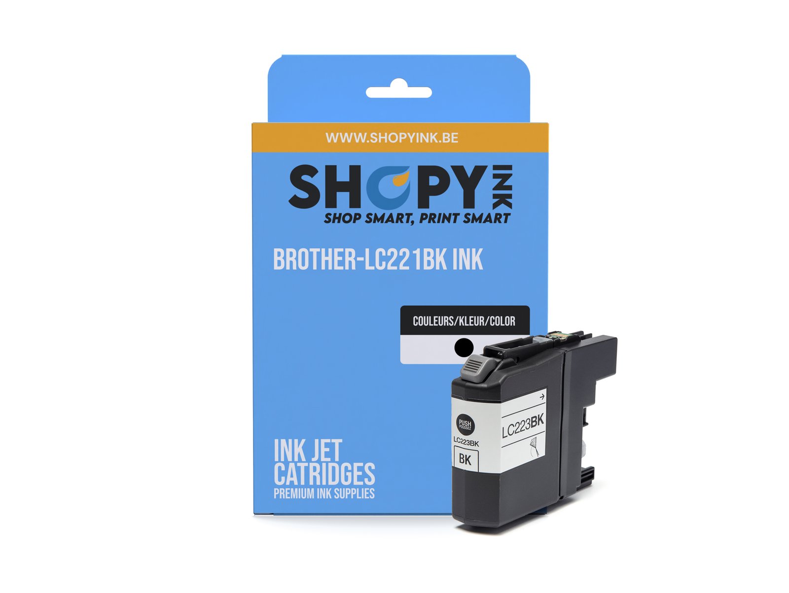 Cartouches compatible Brother-LC221BK ink black -LC221BK