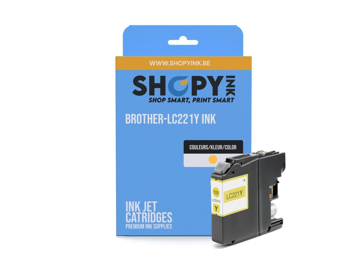Cartouches compatible Brother-LC221Y ink yellow -LC221Y