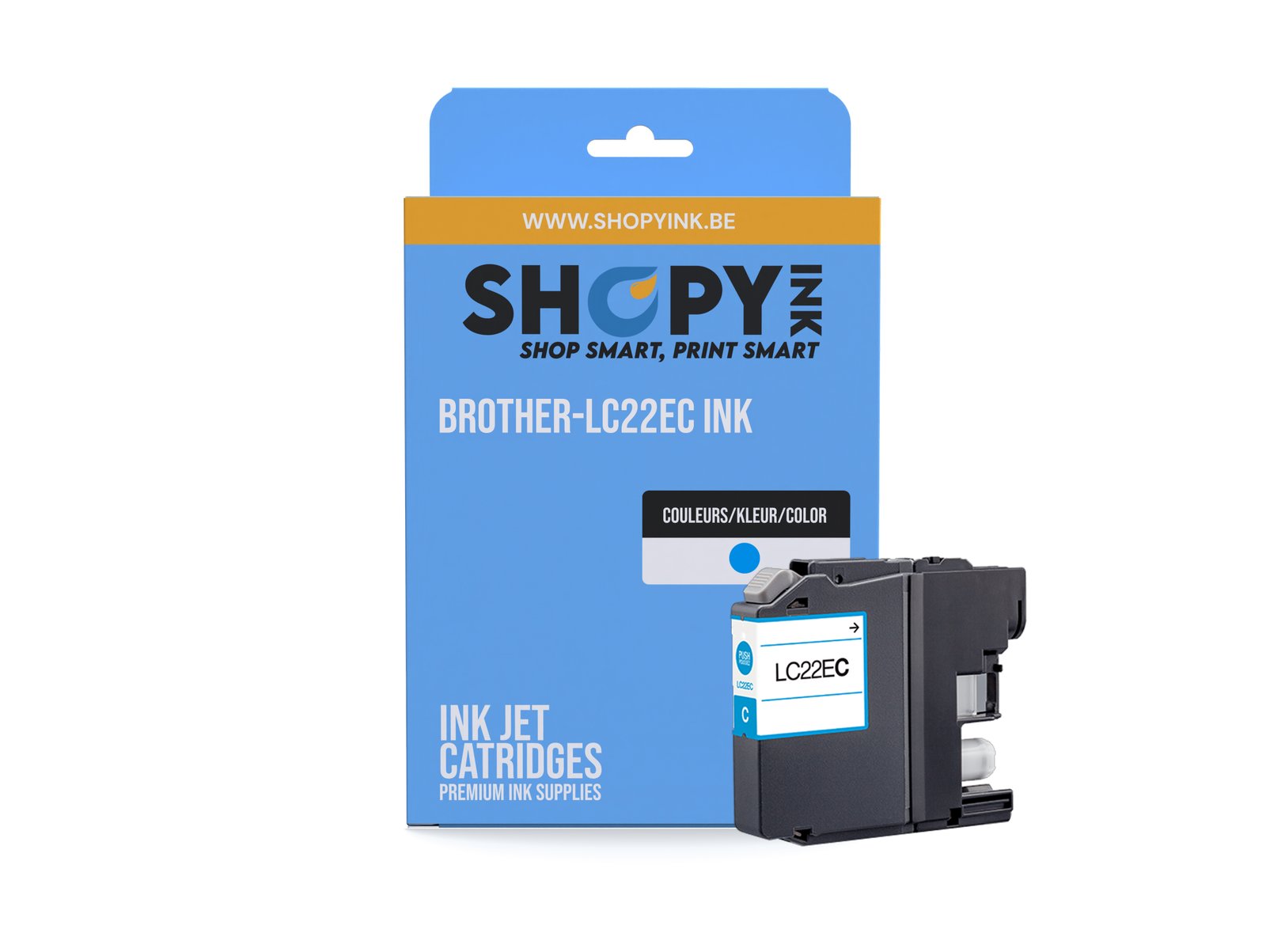 Cartouches compatible Brother-LC22EC ink cyan -LC22EC