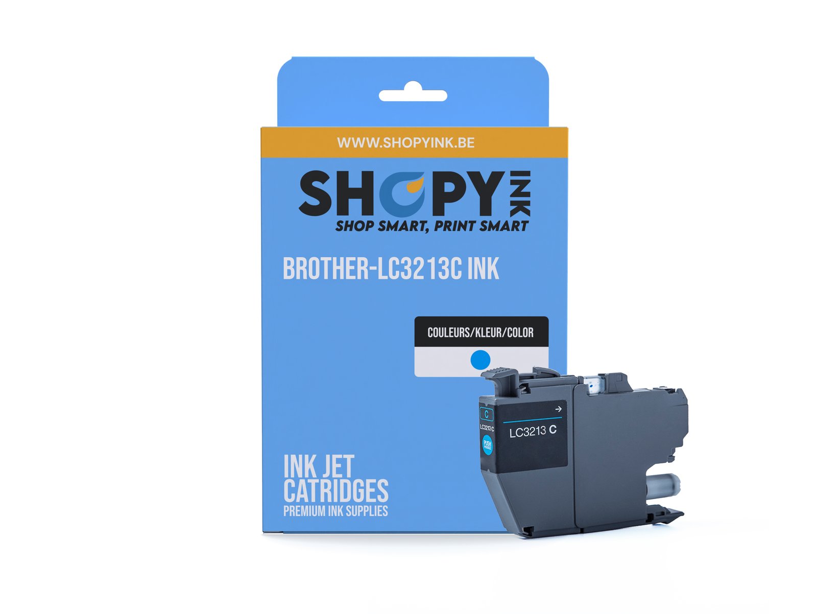 Cartouches compatible Brother-LC3213C ink cyan - LC3213C