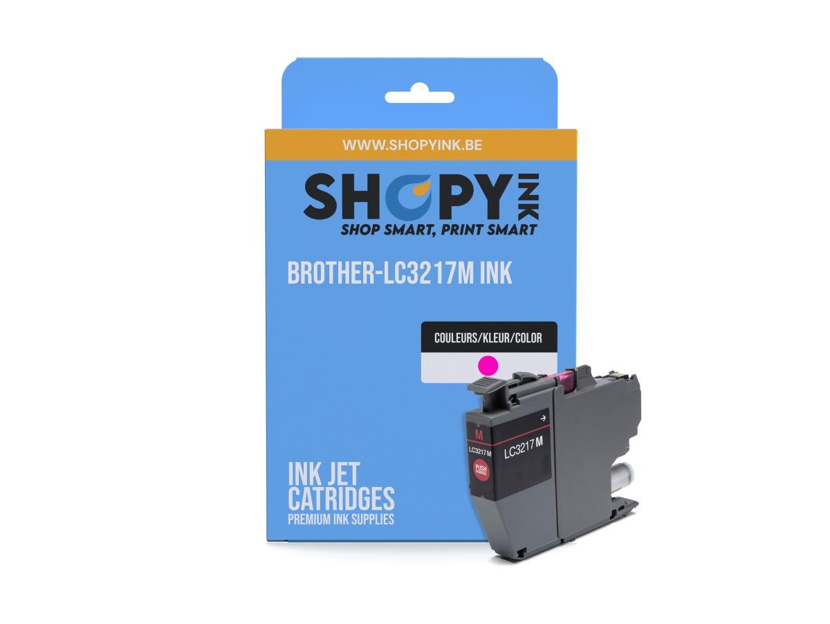 Cartouches compatible Brother-LC3217M ink magenta -LC3217M