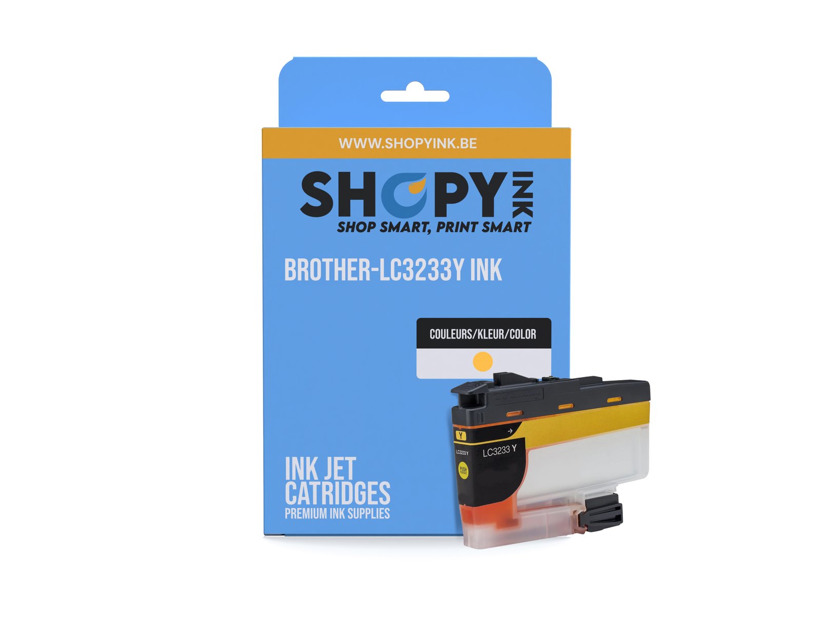 Cartouches compatible Brother-LC3233Y ink yellow -LC3233Y