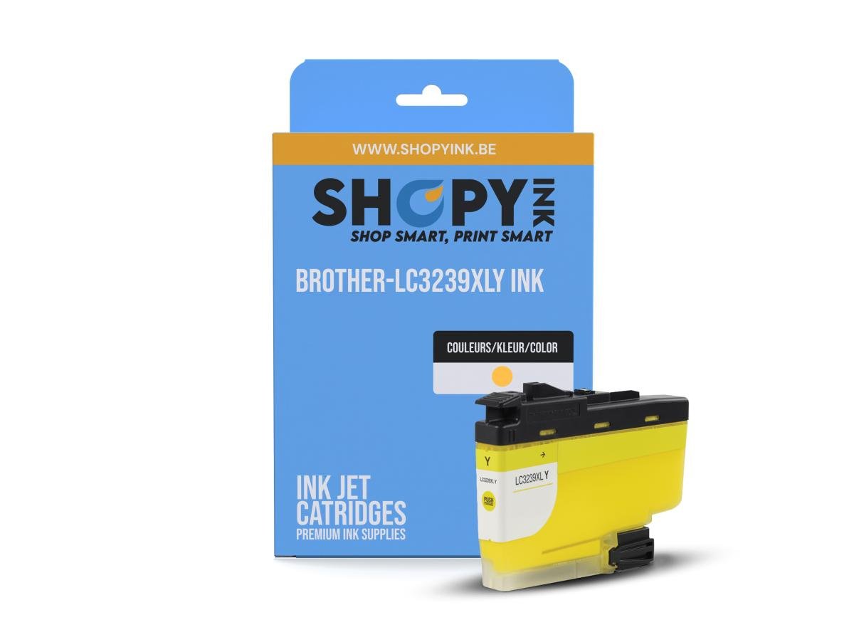Cartouches compatible Brother-LC3239XLY ink yellow -LC3239XLY