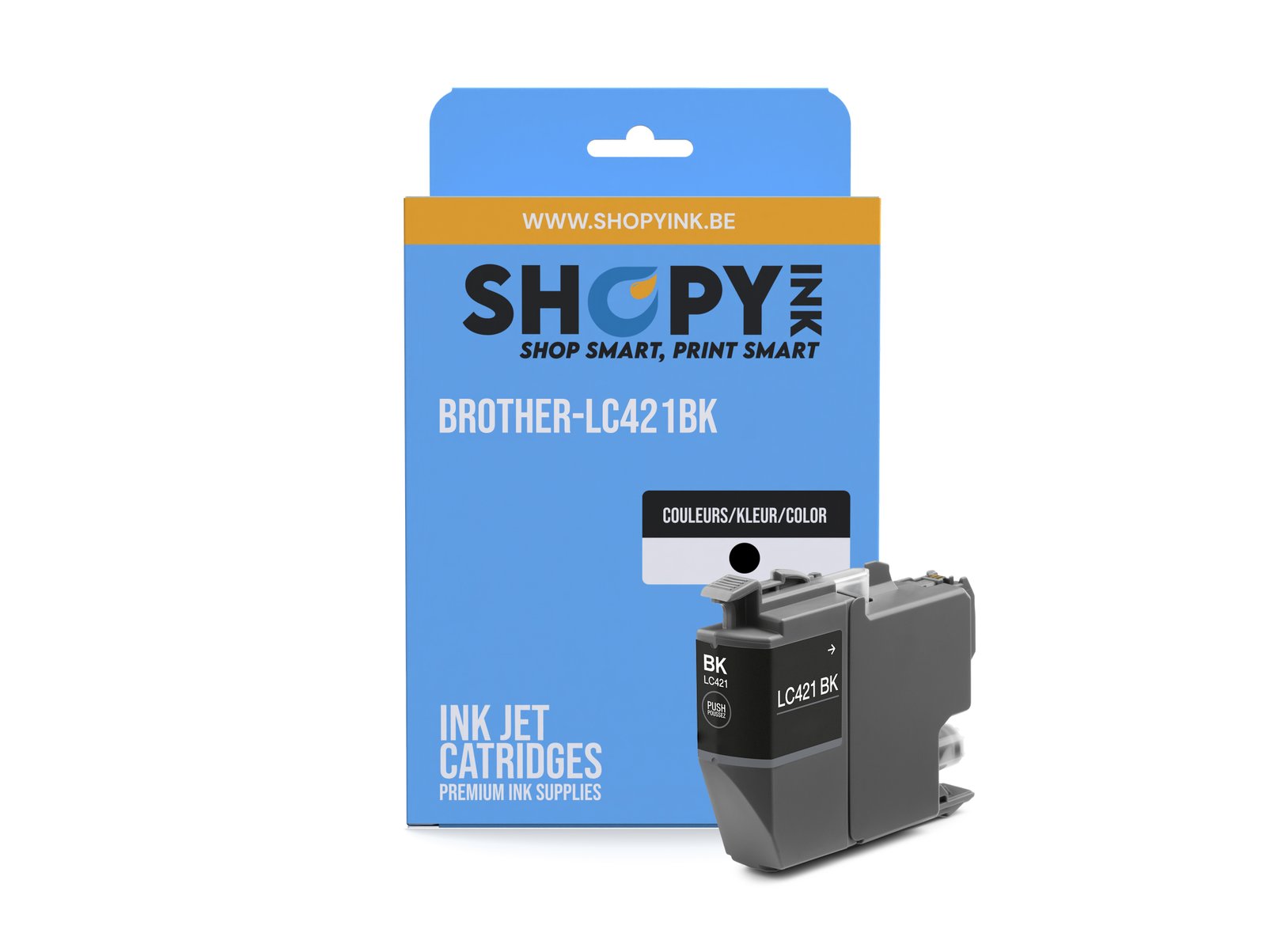 Cartouches compatible Brother-LC421BKJ/MFCJ ink black -LC421BK