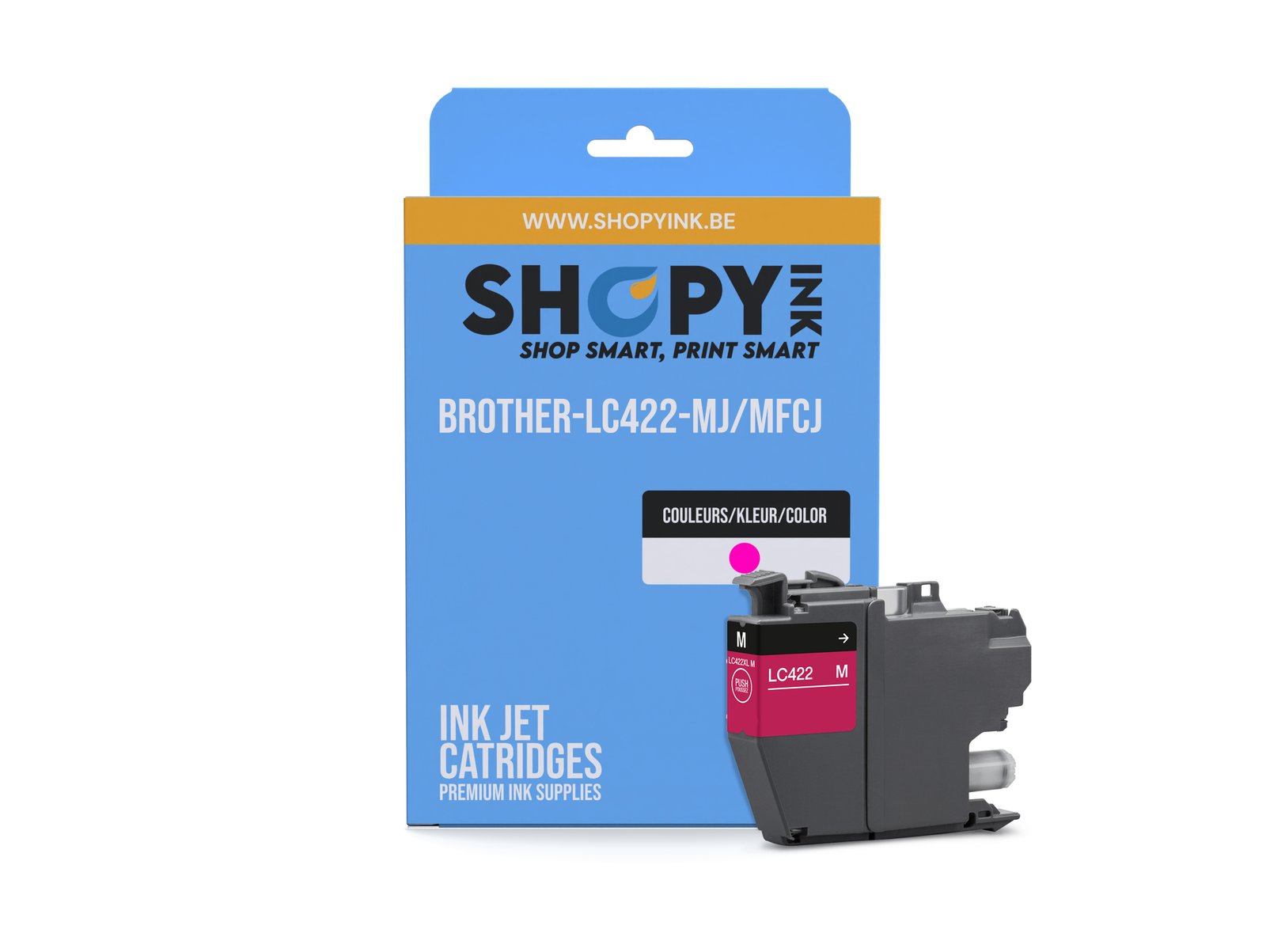 Cartouches compatible Brother-LC422-MJ/MFCJ ink Magenta -LC422M