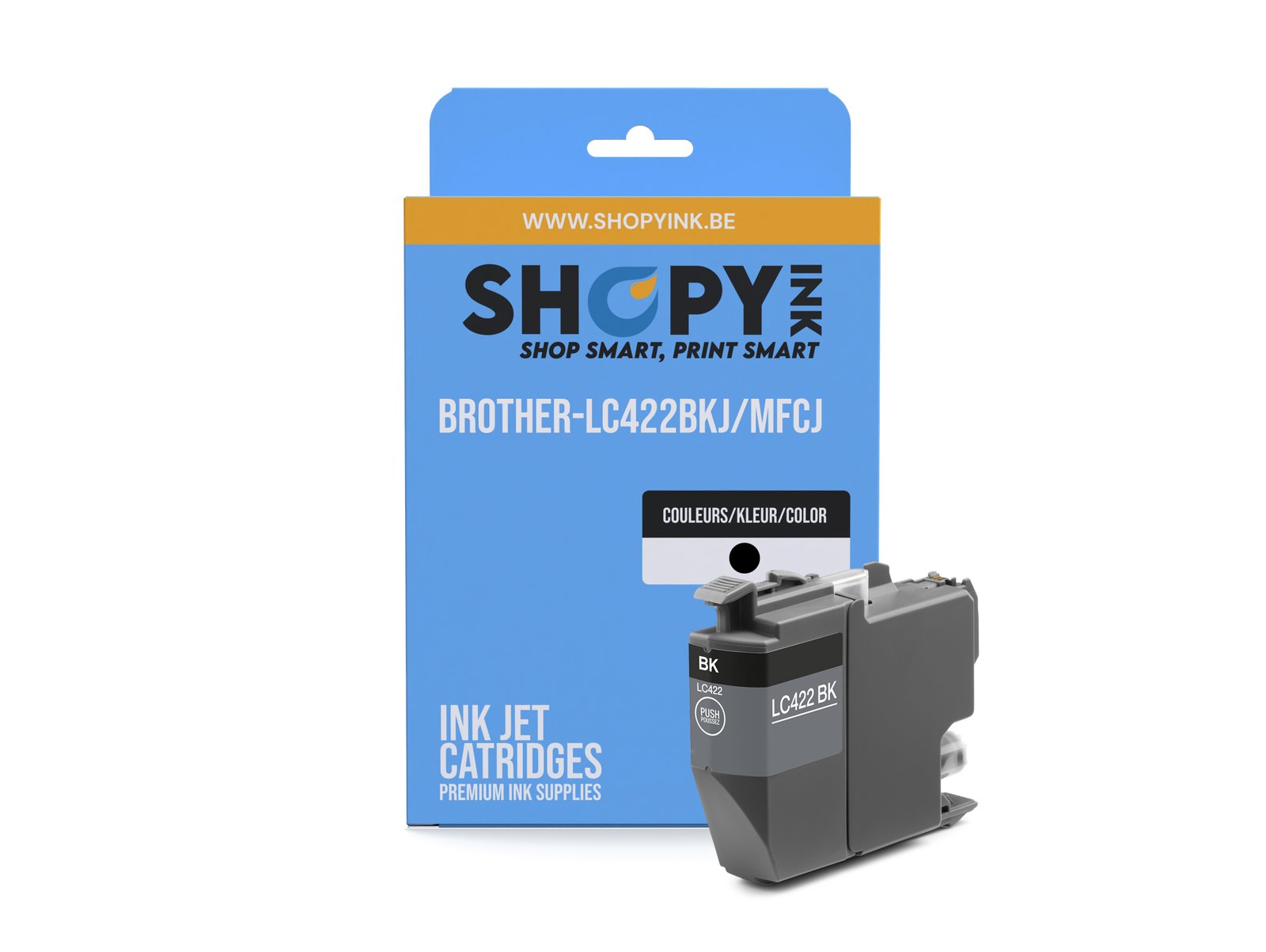Cartouches compatible Brother-LC422BKJ/MFCJ ink black -LC422BK