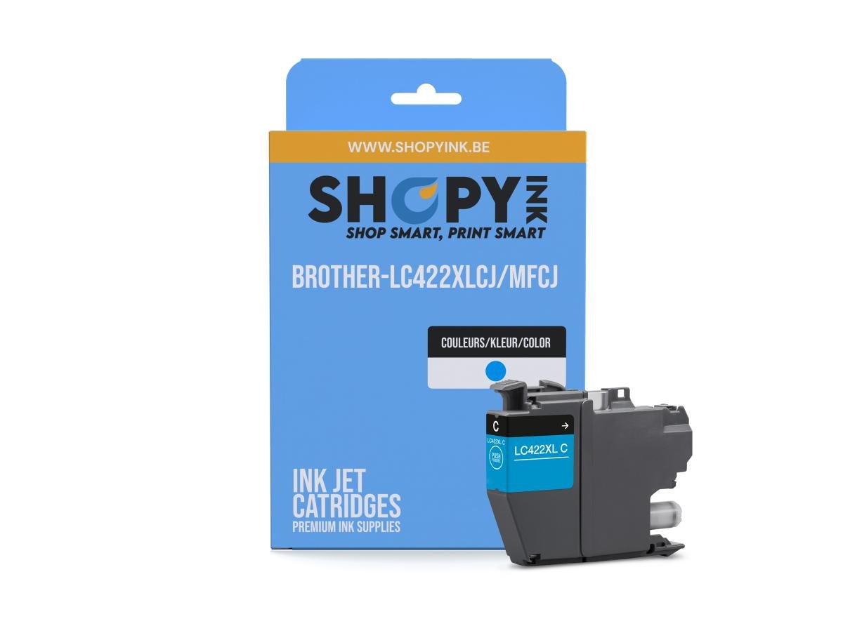 Cartouches compatible Brother-LC422XLCJ/MFCJ ink cyan -LC422XLC