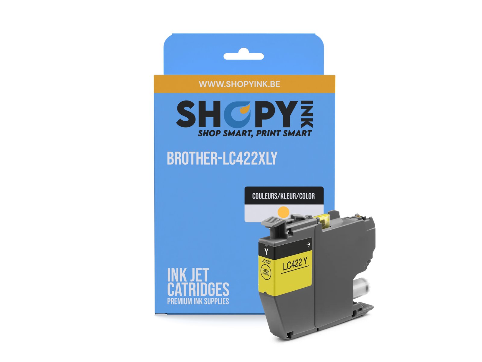 Cartouches compatible Brother-LC422XLYJ/MFCJ ink yellow -LC422XLY