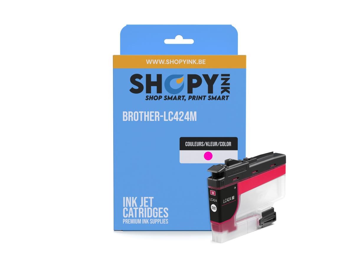 Cartouches compatible Brother-LC424M Mini19J ink magenta -LC424M