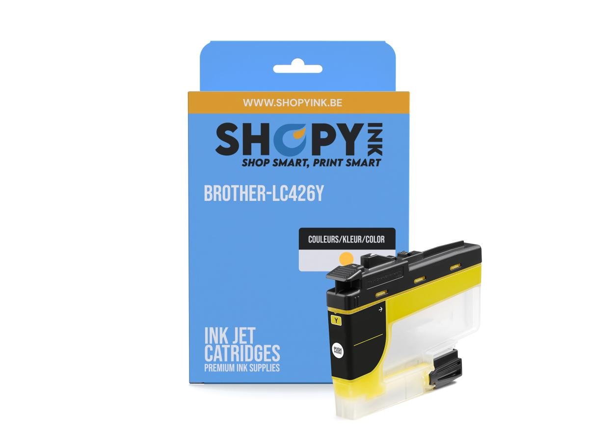 Cartouches compatible Brother-LC426Y Mini19J/MFCJ ink -LC426Y