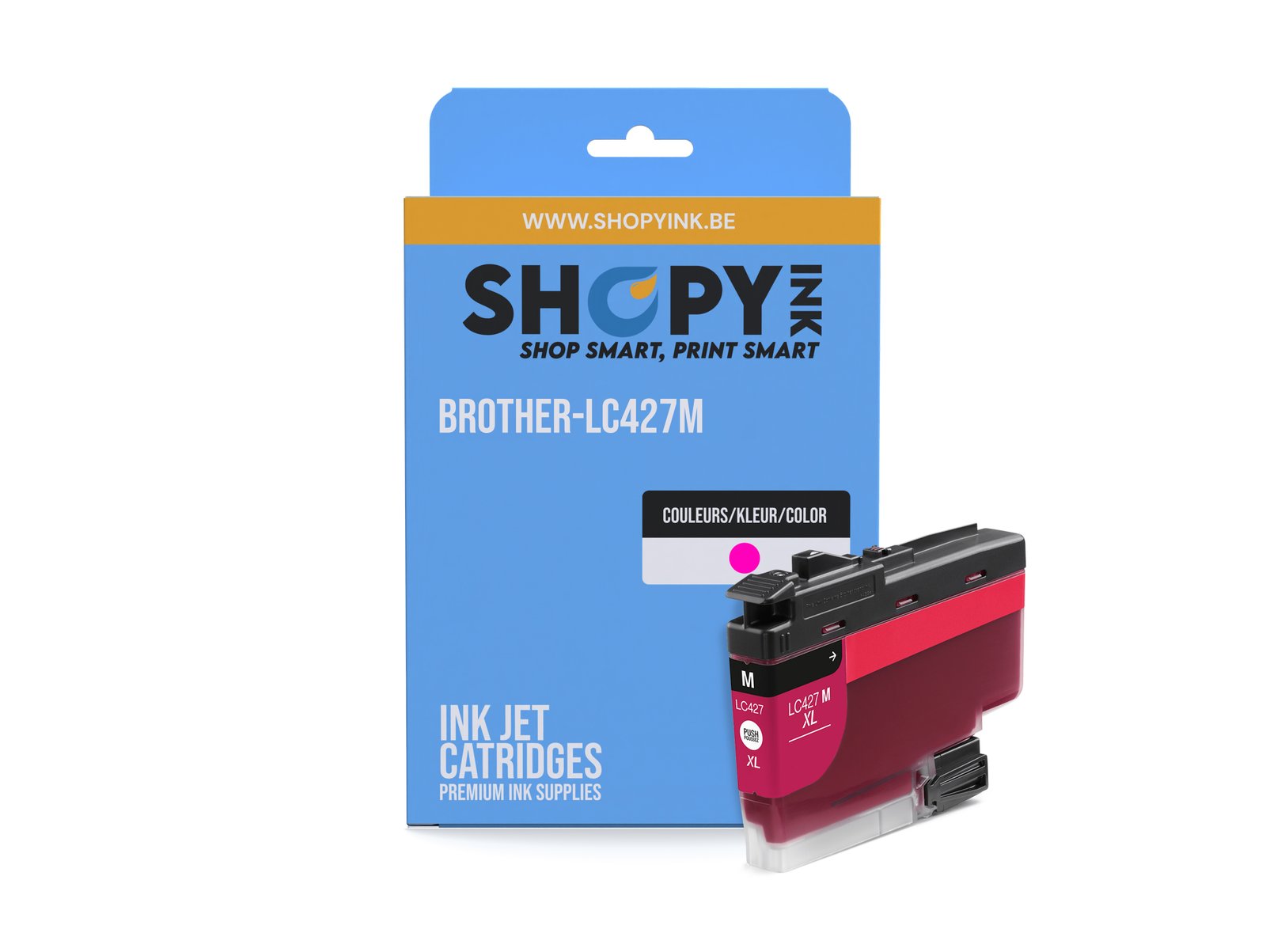 Cartouches compatible Brother-LC427MJ/MFCJ ink magenta -LC427M