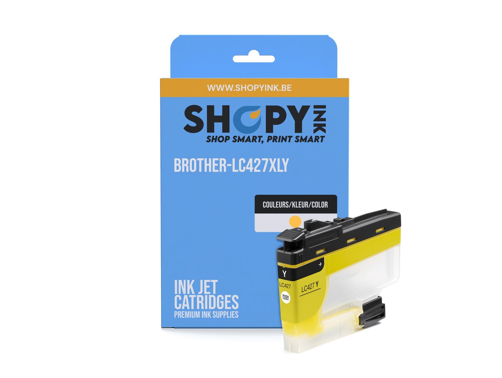 Cartouches compatible Brother-LC427XLYJ/MFCJ ink yellow -LC427XLY