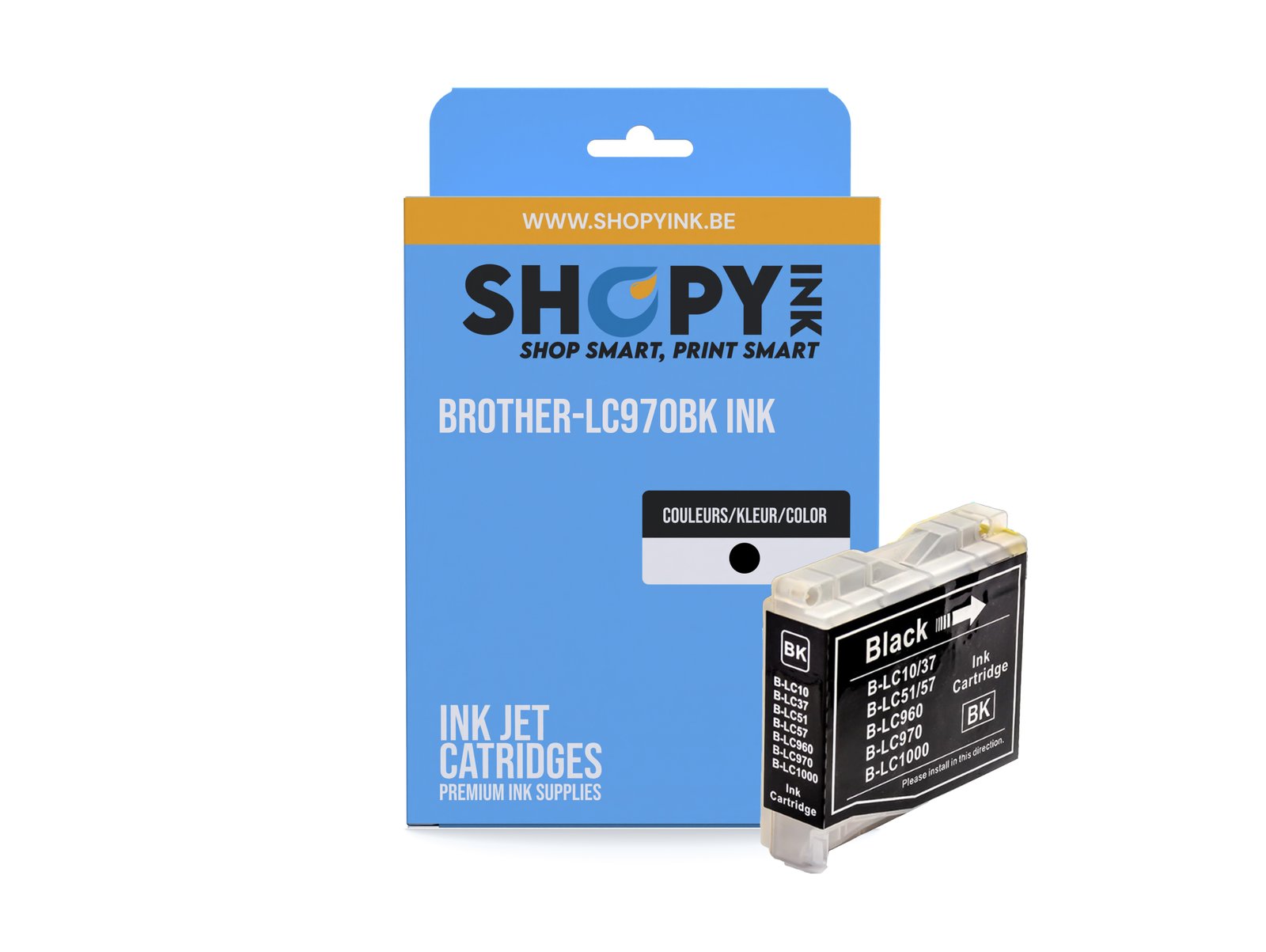 Cartouches compatible Brother-LC970BK ink black-LC970BK
