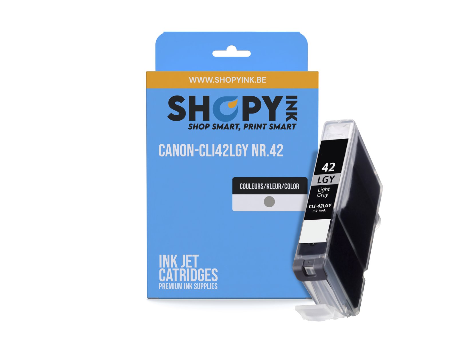 Cartouches compatible Canon-CLI42LGY Nr.42 Pixma ink