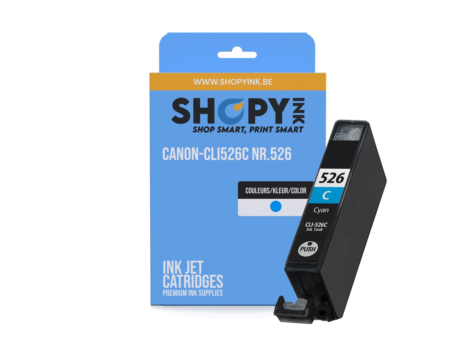 Cartouches compatible Canon-CLI526C Nr.526 Pixma ink