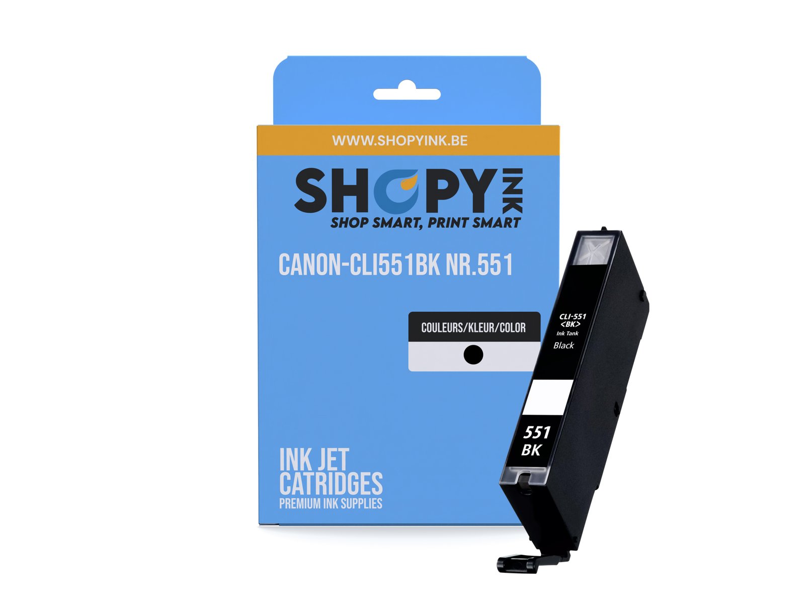 Cartouches compatible Canon-CLI551BK Nr.551 Pixma ink