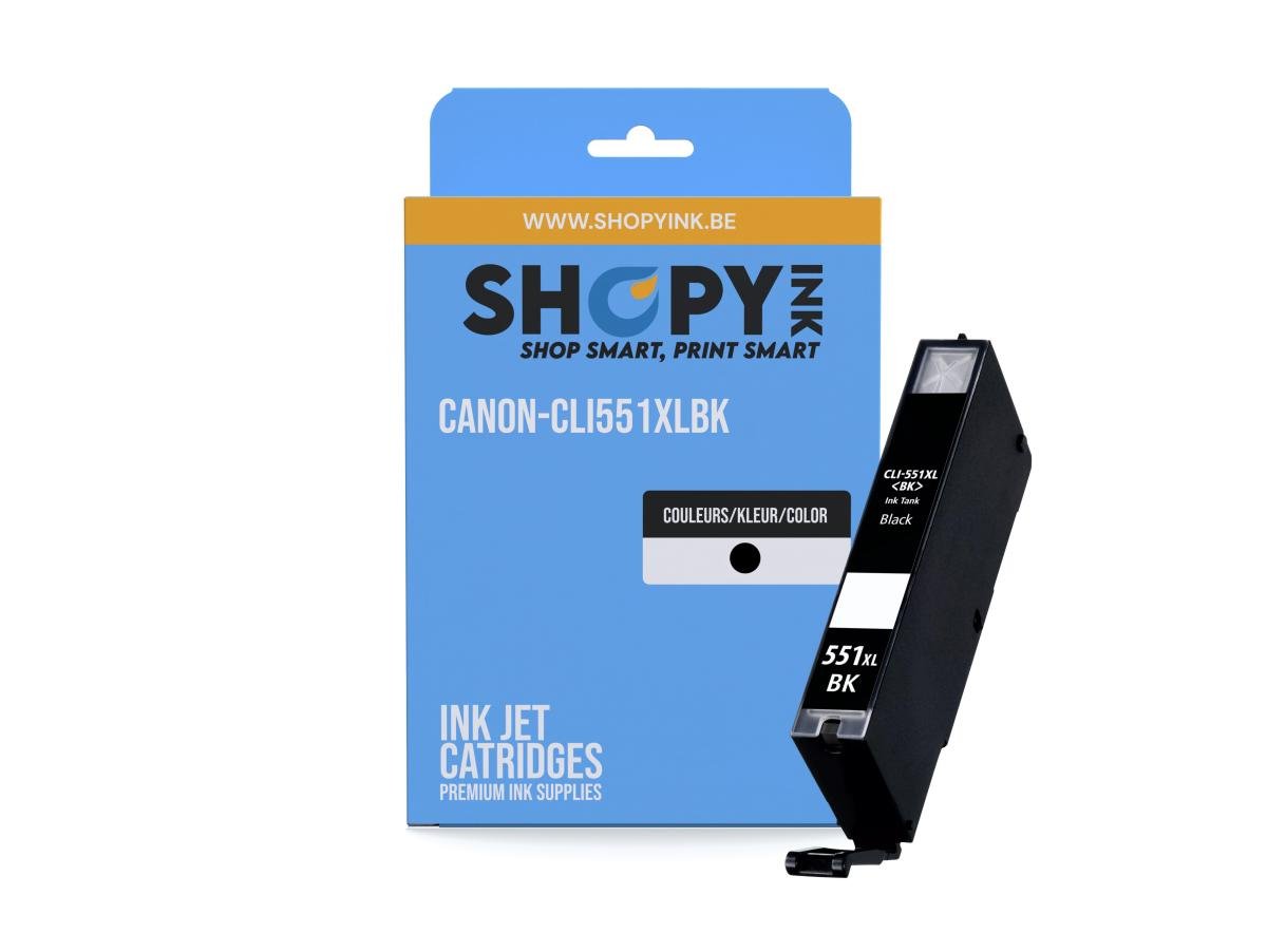 Cartouches compatible Canon-CLI551XLBK Nr.551XL Pixma