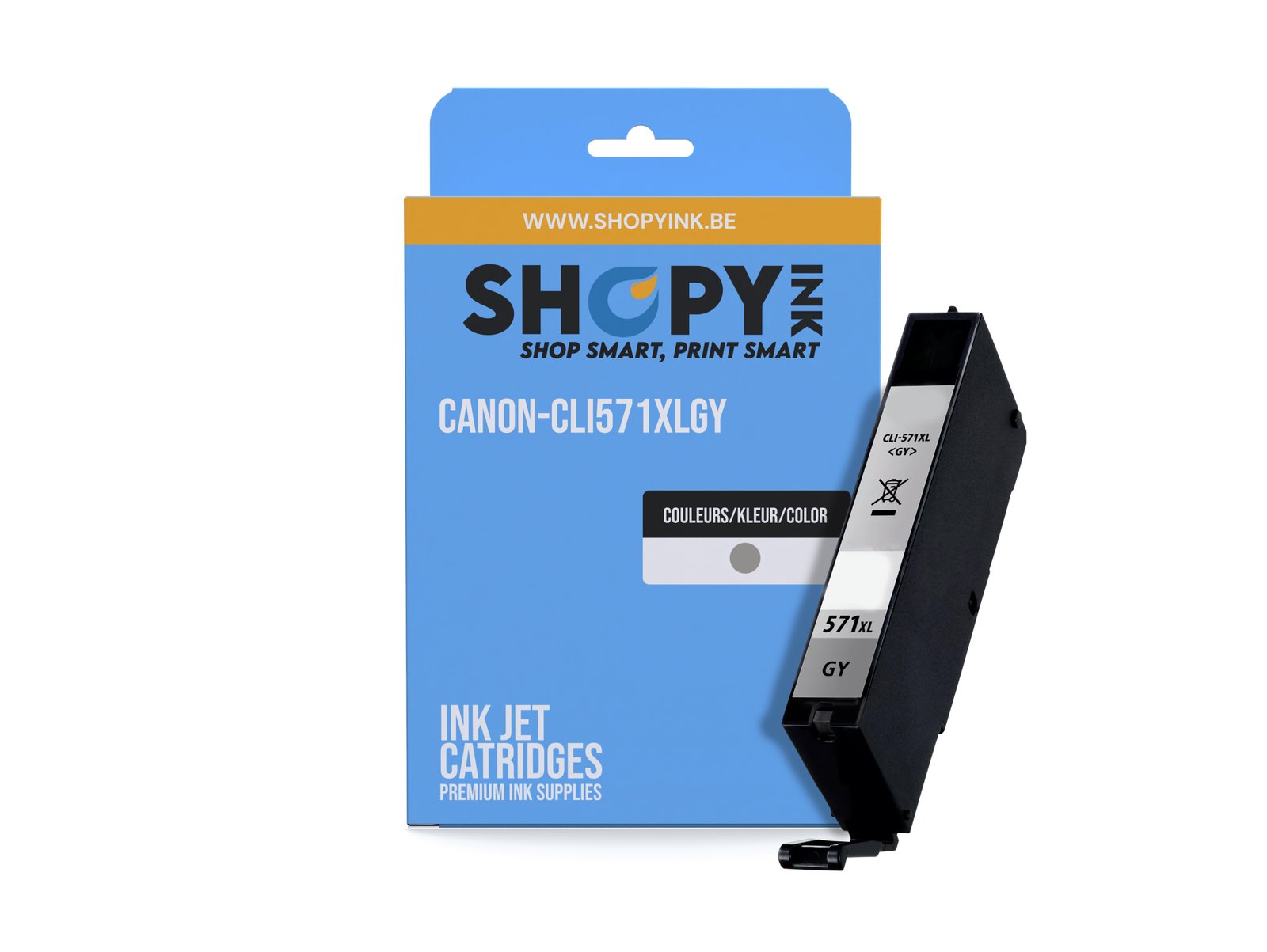 Cartouches compatible Canon-CLI571XLGY Nr.571XL
