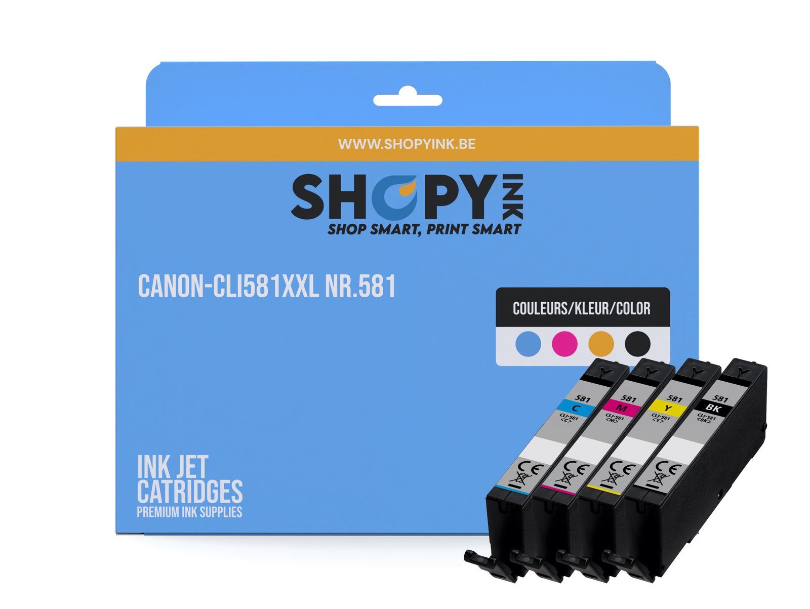 Cartouches compatible Canon-CLI581XXL Nr.581