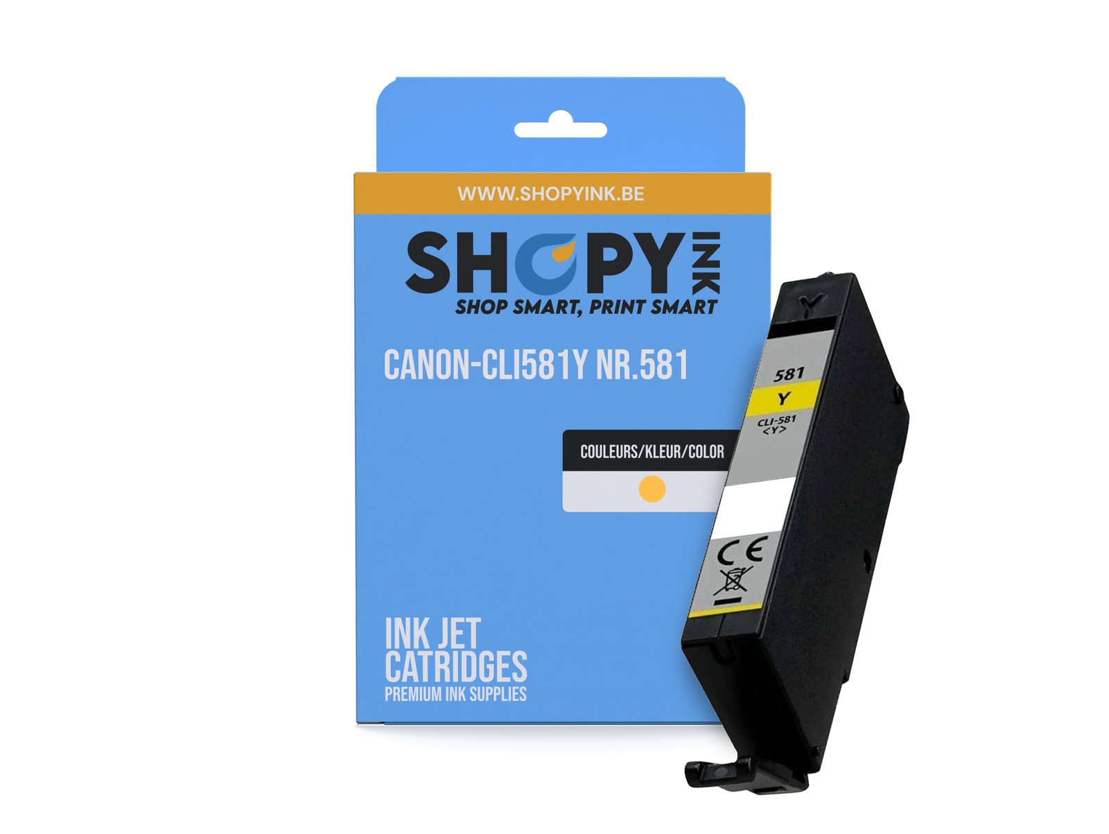 Cartouches compatible Canon-CLI581Y Nr.581