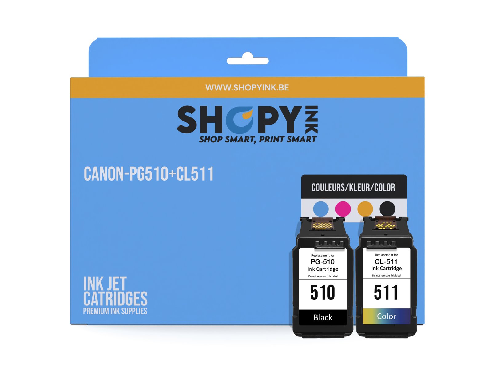 Cartouches compatible Canon-PG510+CL511 Pixma MP ink