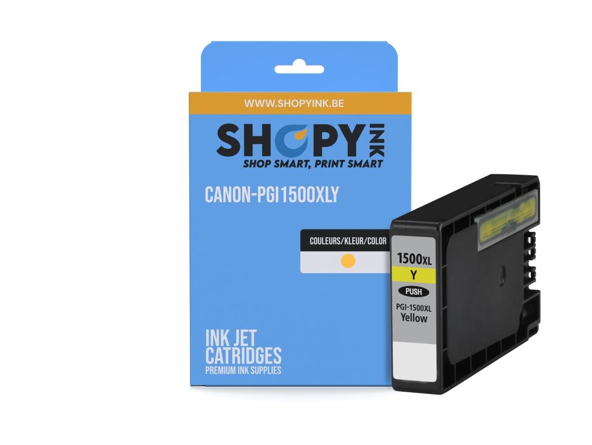 Cartouches compatible Canon-PGI1500XLY Maxify ink