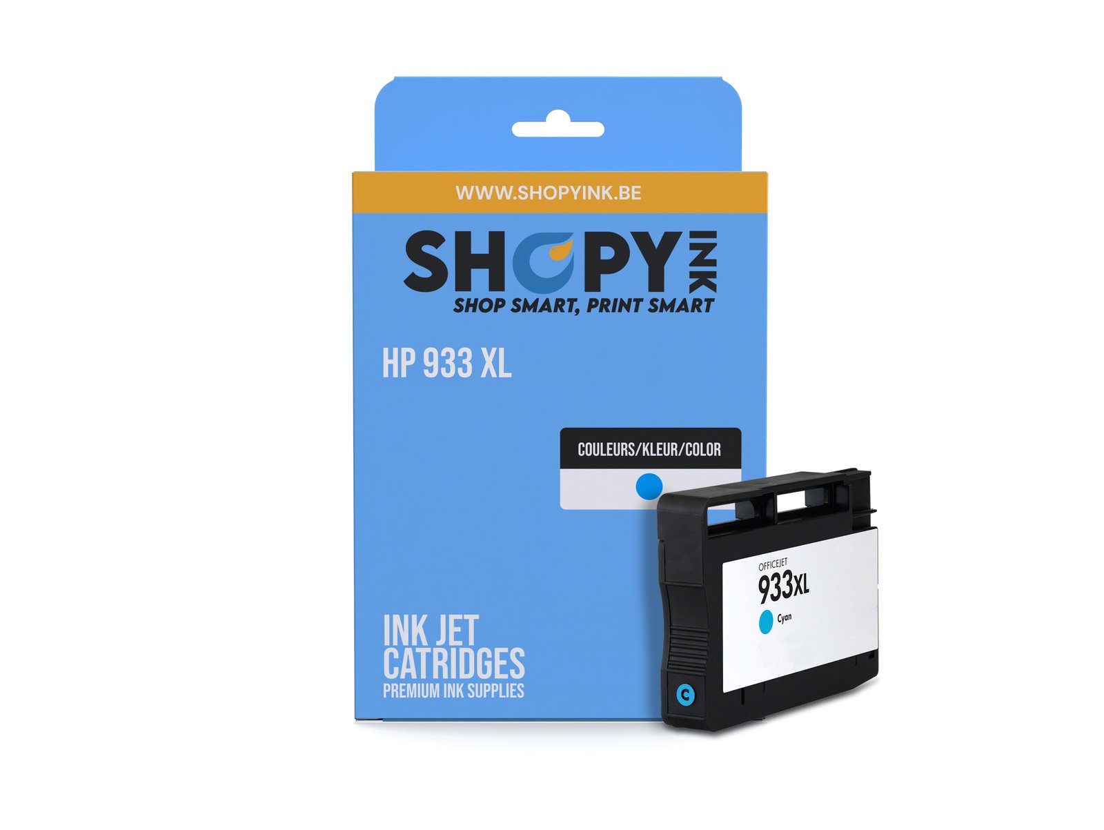Cartouches compatible - HP933XL cyan - SHY07933XL - CN054AE