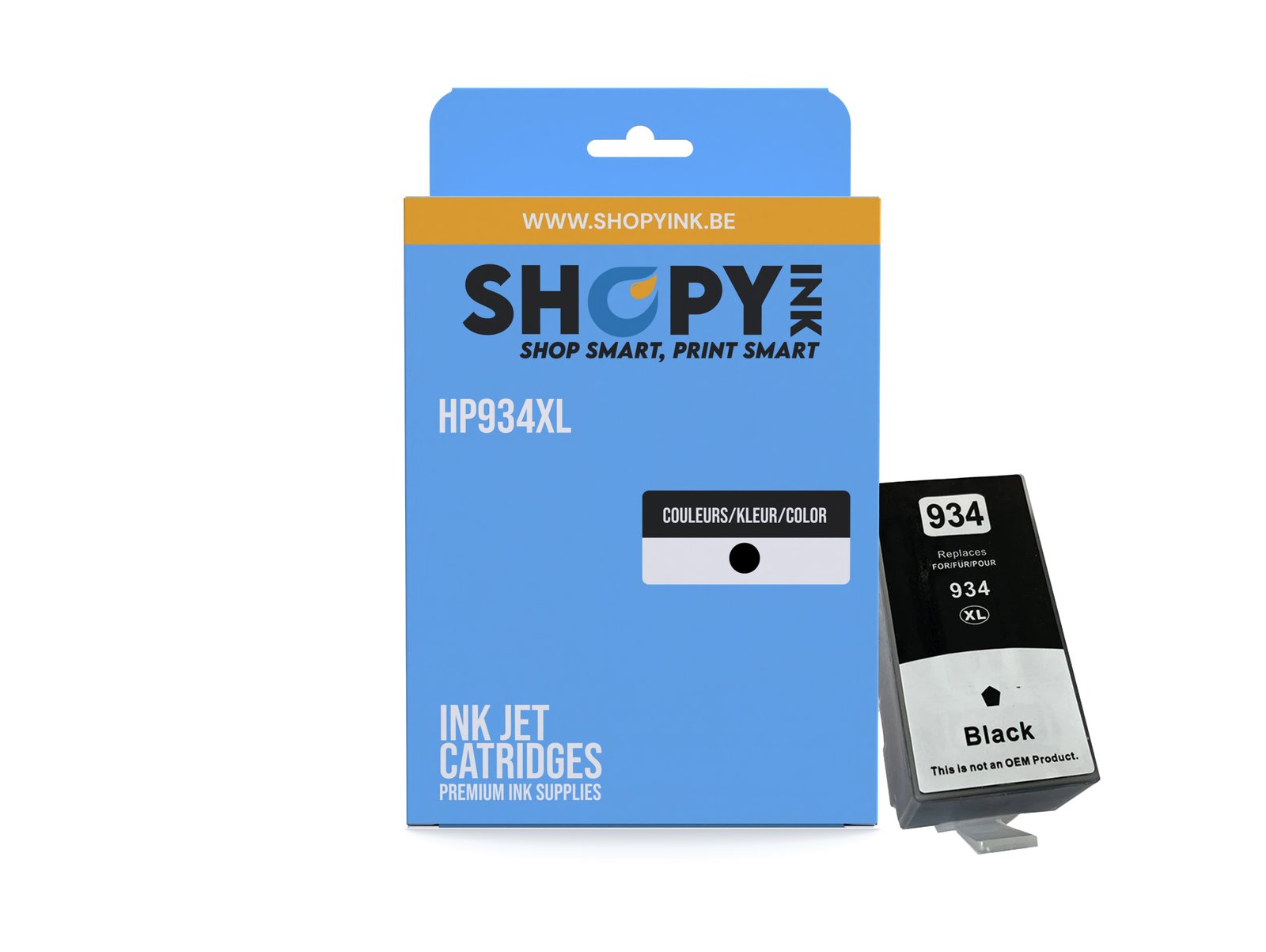Cartouches compatible - HP934XL black - SHY07934XL - C2P23AE