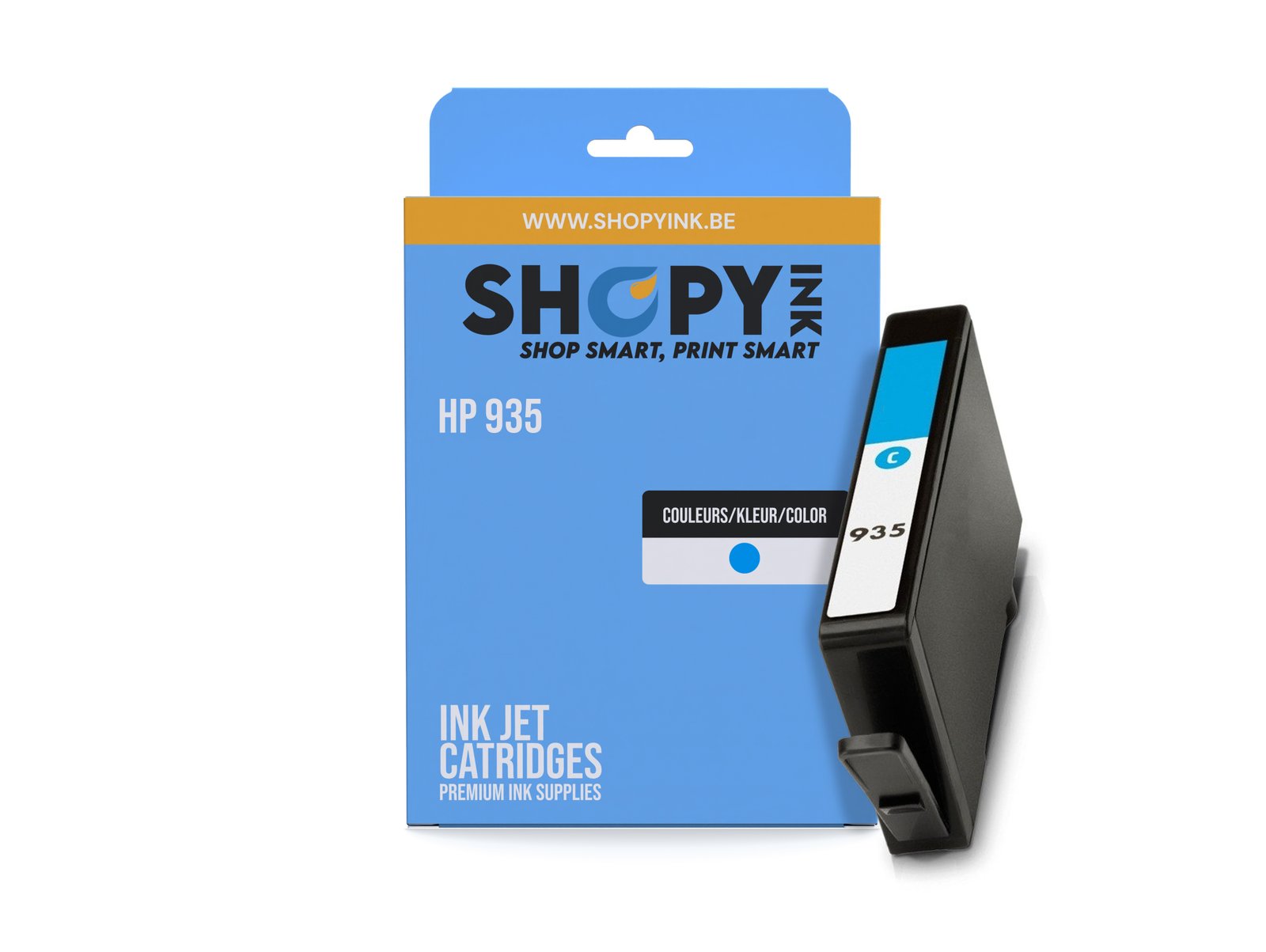 Cartouches compatible - HP935 cyan - SHY07935 - C2P20AE