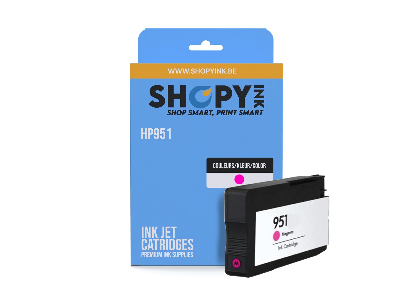 Cartouches compatible - HP951 magenta - SHY07951 - CN051AE