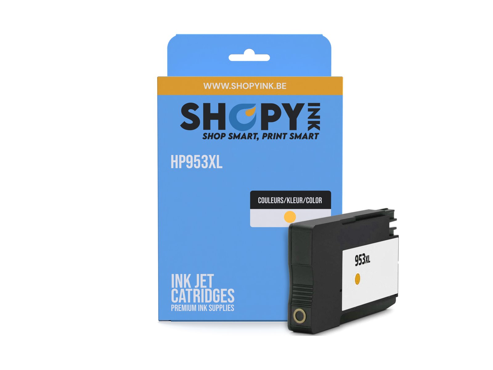 Cartouches compatible - HP953XL yellow - SHY07953XL - F6U18AE