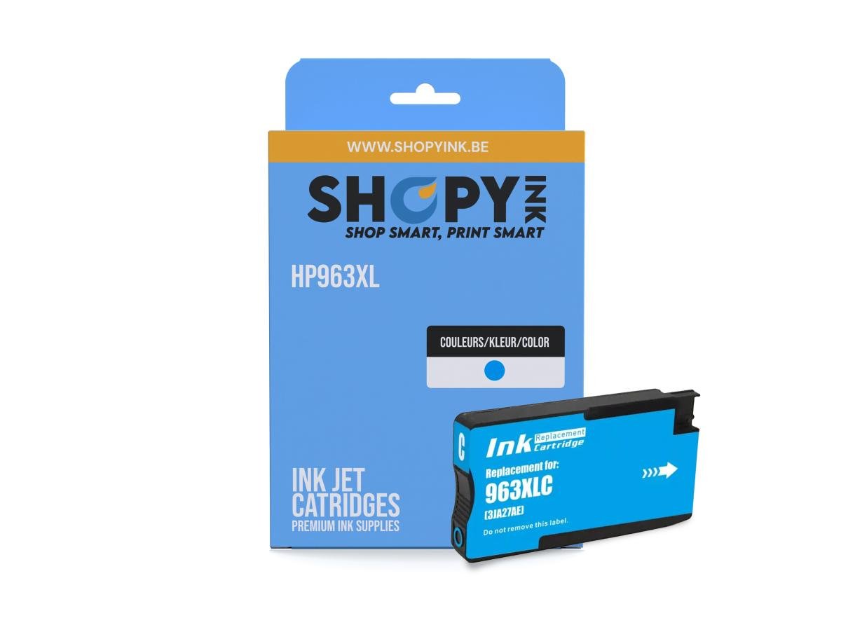 Cartouches compatible - HP963XL cyan - SHY07963XL - 3JA27AE