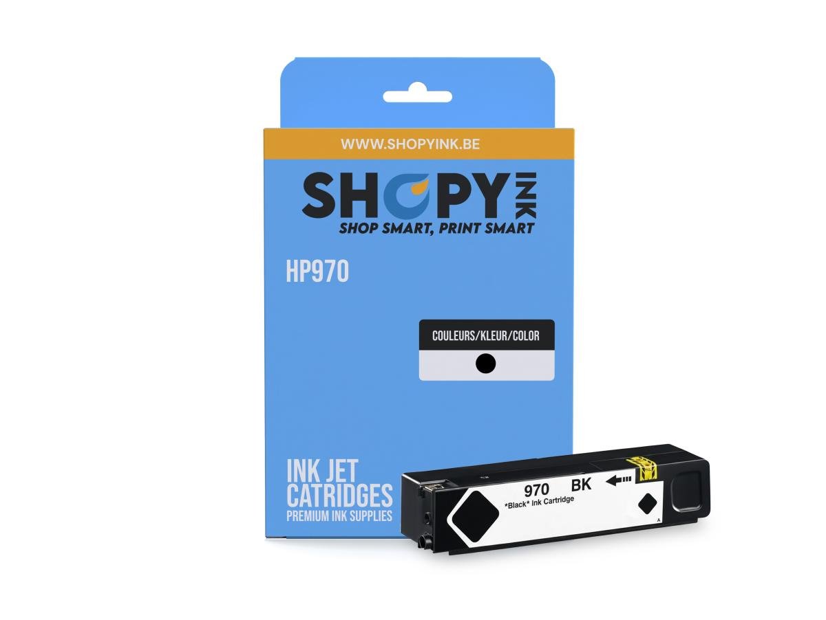 Cartouches compatible - HP970 black - SHY07970 - CN621AE