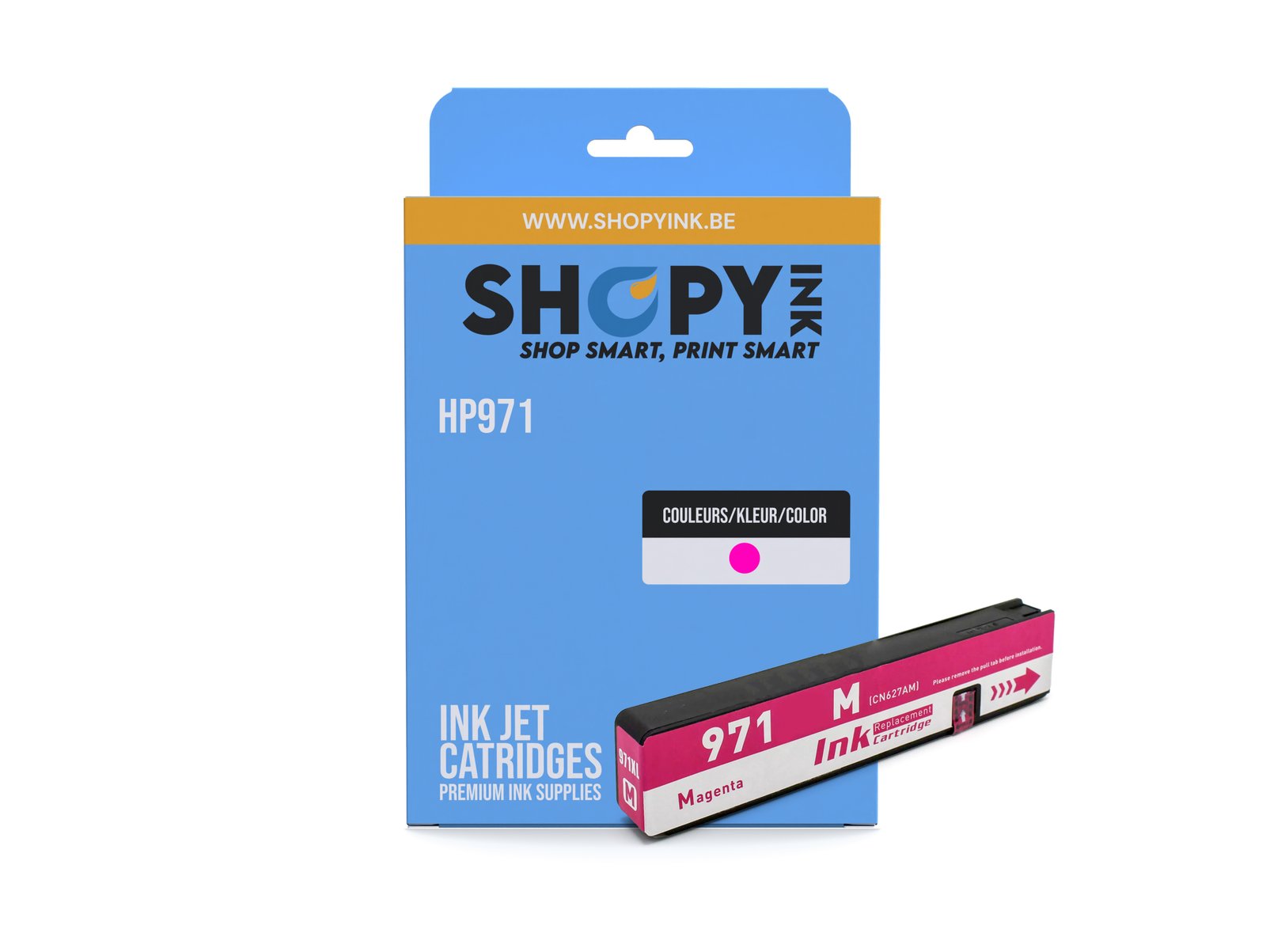 Cartouches compatible - HP971 magenta - SHY07971 - CN623AE