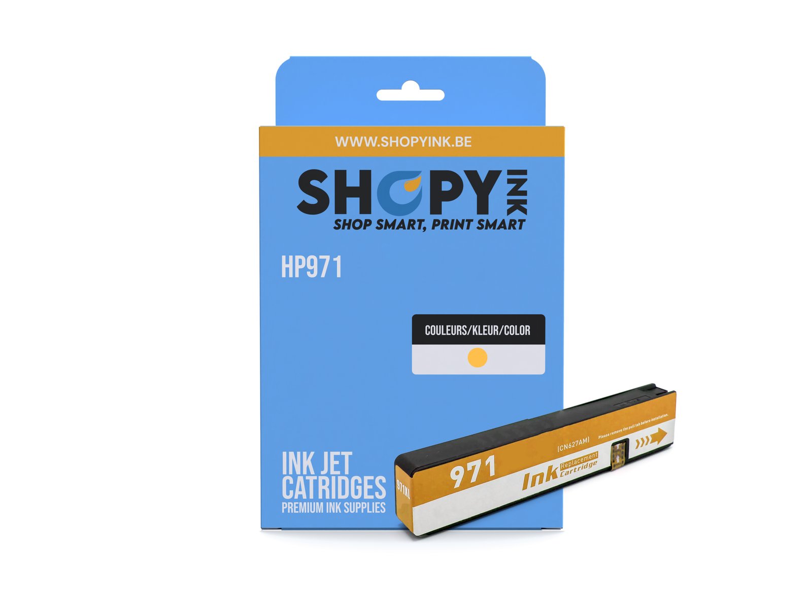 Cartouches compatible - HP971 yellow - SHY07971 - CN624AE