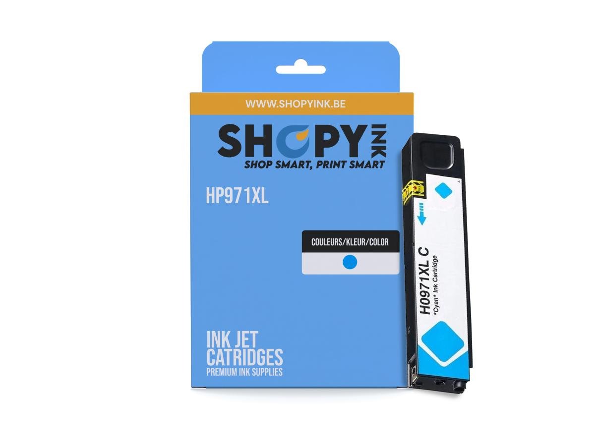 Cartouches compatible - HP971XL cyan - SHY07971XL - CN626AE